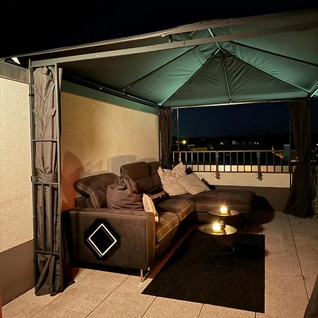 Luxus Penthouse Mit Wellness Dachterrasse Lägenhet Rödermark